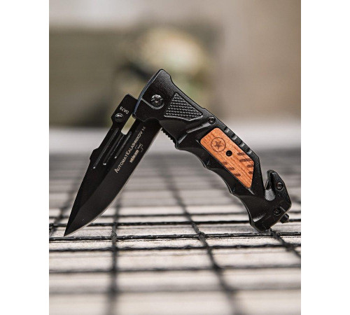 Нож выкидной Böker black РП7337