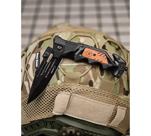 Нож выкидной Böker black РП7337