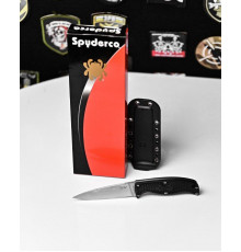 Нож Spyderco black ДЛ7002