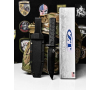 Ніж із фіксованим лезом для полювання CPM 3V black ДЛ7004