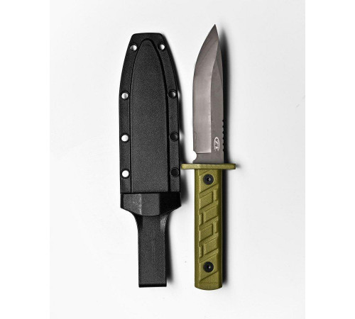Нож с фиксированным лезвием для охоты CPM 3V oliva ДЛ7005