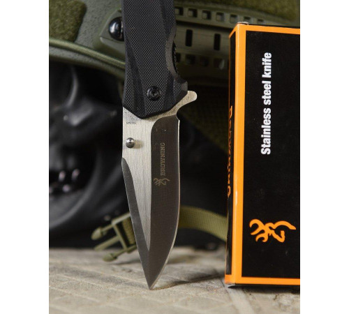Нож складной Browning black/silver ВТ4794