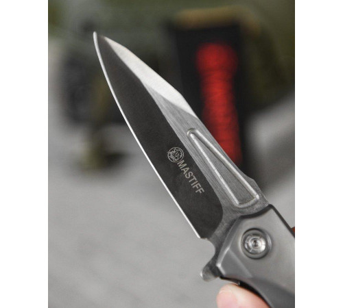Ніж викидний Mastiff carbon ВТ4766