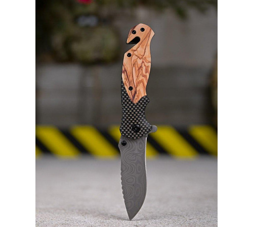 Ніж викидний wood РП7336