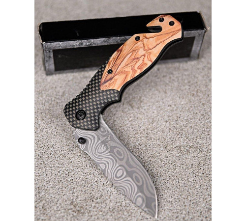 Ніж викидний wood РП7336