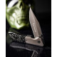 Нож выкидной browning grey/black ground ДЛ6507