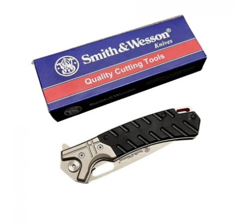 Черный складной нож Smith & Wesson.AT-4228 за 540 грн