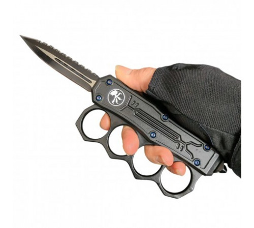 Нож Кастет Microtech лезвие с серрейтором, a4163-2 за 1500 грн
