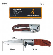Складной туристический нож Browning DA51. a815/1