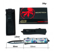 Фронтальный выкидной нож MicroTech. a3379