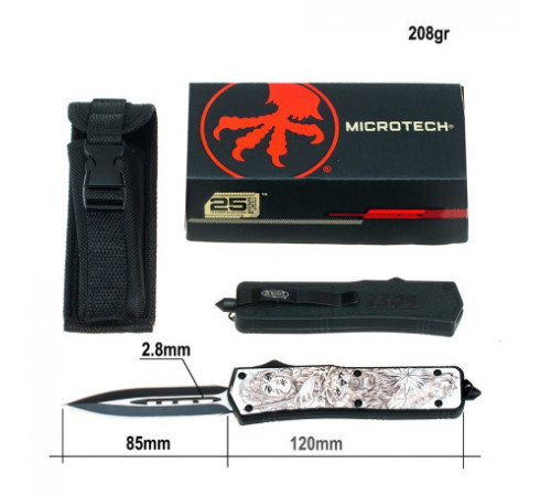 Автоматический нож MicroTech Амазонка | Нож фронтальный выкидной. a3380 за 840 грн