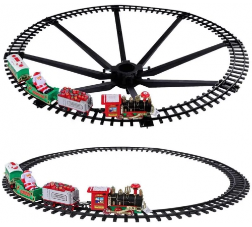 Рождественский поезд на елку Christmas Train Set