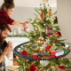 Рождественский поезд на елку Christmas Train Set