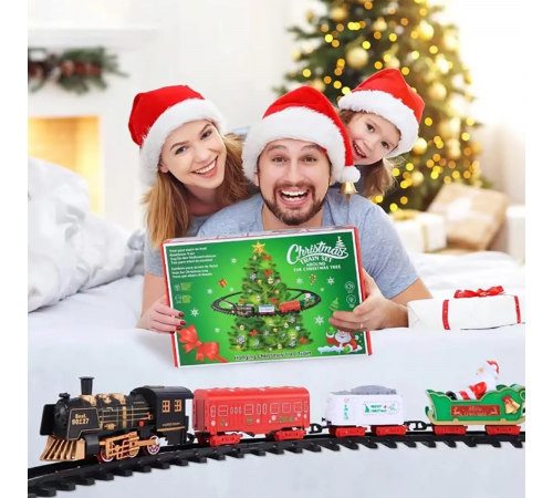 Рождественский поезд на елку Christmas Train Set