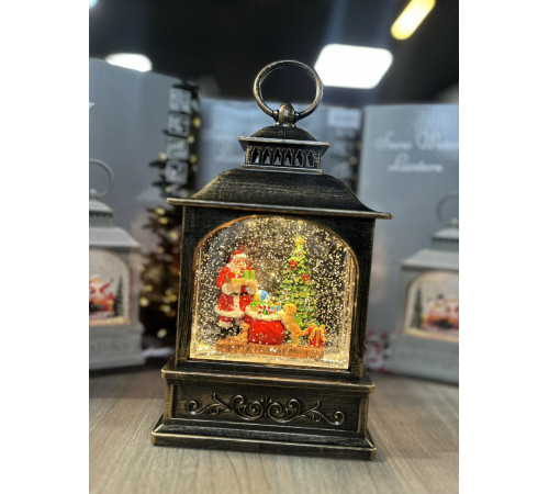 Новогодний музыкальный фонарь ночник с подсветкой Xmas 24072D