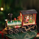 Новогодний ночник с музыкой и блестками XMAS 2110 17 х 32 х 9.5 см USB-кабель или 3 батарейки AA