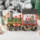 Новогодний ночник с музыкой и блестками XMAS 2110 17 х 32 х 9.5 см USB-кабель или 3 батарейки AA
