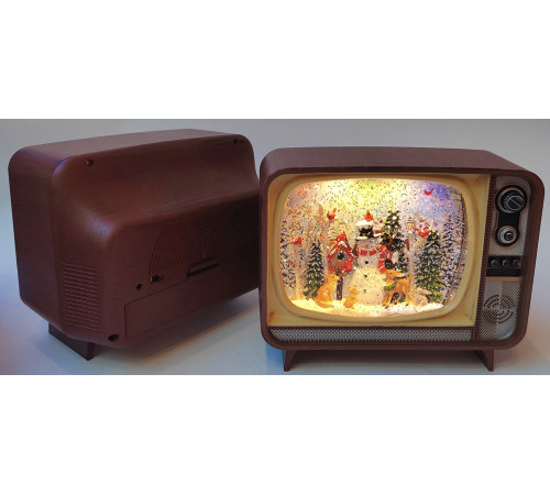 Новогодний ночник Ретро телевизор WDL-24034B XMAS