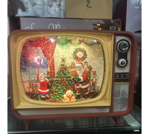 Новогодний ночник Ретро телевизор WDL-24034B XMAS