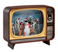 Новогодний ночник Ретро телевизор WDL-24034B XMAS