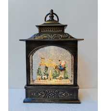 Ночник новогодний Свеча XMAS WDL-23016B 10087, Санта Клаус