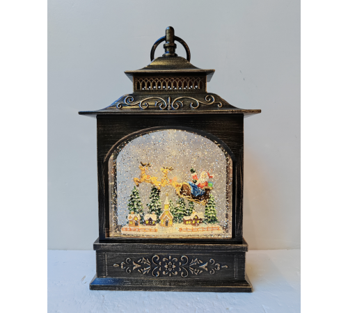Ночник новогодний Свеча XMAS WDL-23016B 10087, Санта Клаус