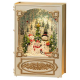 Санта Клаус Новогодний музыкальный ночник-светильник XMAS WDL 24023B