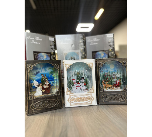 Санта Клаус Новогодний музыкальный ночник-светильник XMAS WDL 24023B