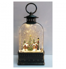 Новогодний фонарь-ночник LED/Рождественский светильник Винтажный фонарь XMAS WDL-23013E