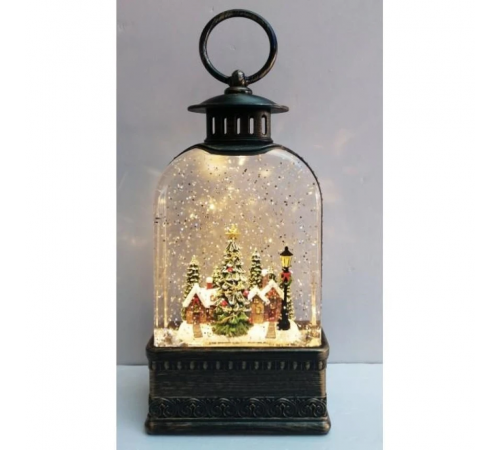 Новогодний фонарь-ночник LED/Рождественский светильник Винтажный фонарь XMAS WDL-23013E