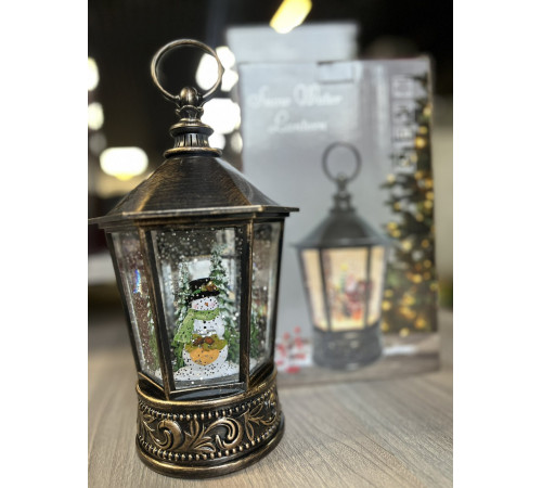 Рождественская ночь Музыкальный новогодний фонарь XMAS WDL 24077A