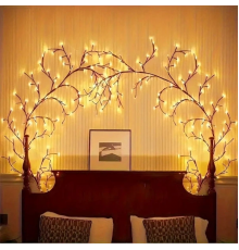 Гирлянда 1,5 м 144 LED, USB, 8 режимов, теплый свет