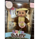 Кукла пупс говорящая с бутылочкой и салфетками Little Baby