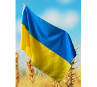Флаг Украины 3 на 2
