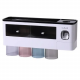 Диспенсер-полка для зубных принадлежностей с 4 стаканами