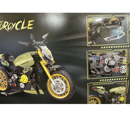 Конструктор-мотоцикл Лего "DUCATI GRAND DEVIL" 756 деталей QJ 5184