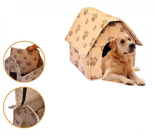 Переносной мягкий домик для собак Portable Dog House