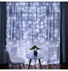Гирлянда Светодиодная Штора Xmas 160 LED 2х2 м Белый USB