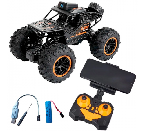 Радиоуправляемая игрушка ZIPP Toys Машинка CAM багги с камерой, черный