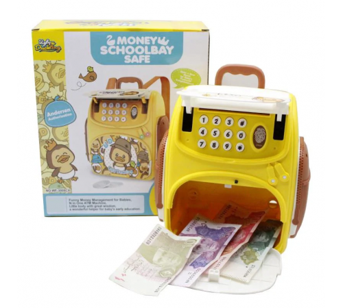 Детский электронный сейф-копилка SUNROZ Рюкзак Bambi WF-3008CX Ugly Duckling