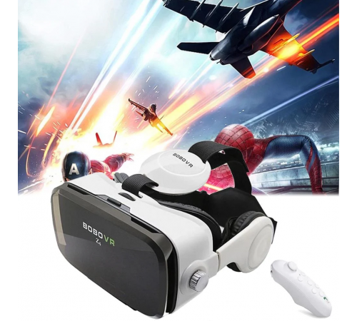 Очки виртуальной реальности BOBO VR Z4 c наушниками, пульт в комплекте