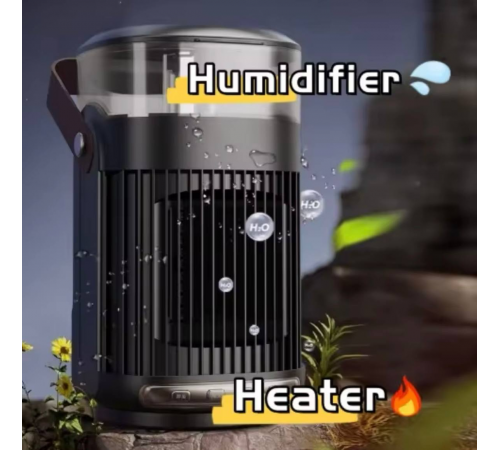 Портативний обігрівач з зволожувачем повітря Healting Humidifier за 813 грн
