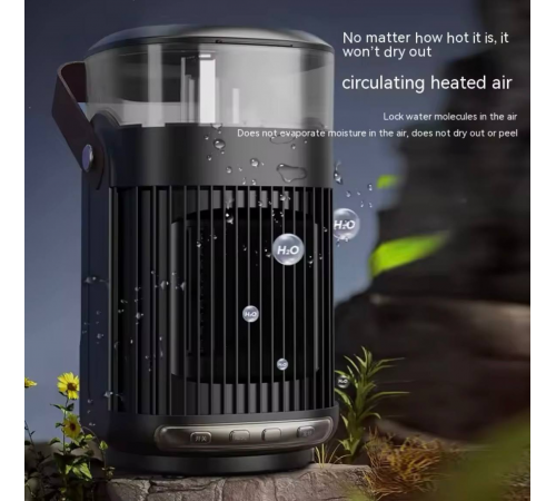 Портативний обігрівач з зволожувачем повітря Healting Humidifier за 813 грн