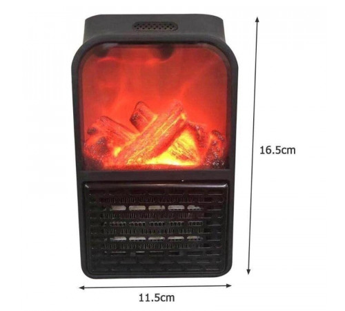 Обігрівач електричний Flame Heater 1000W з пультом за 485 грн