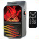 Обігрівач електричний Flame Heater 1000W з пультом за 485 грн