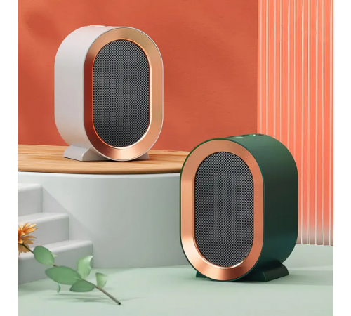 Керамічний обігрівач настільний A-Plus 1000W РТС тепловентилятор, 2 режими, захист від перегріву за 508 грн