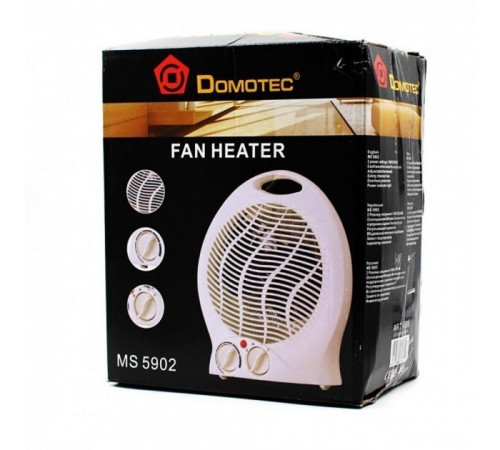 Тепловентилятор - Электро обогреватель Domotec Heater MS 5902