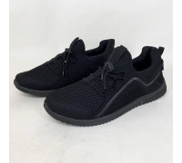 Кроссовки летние сетка черные 3939 41р UV-69