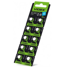 Батар часов Videx AG 5 (LR754) BLISTER CARD 10pcs
