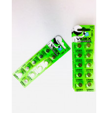 Батар часов Videx AG 9 (LR936) BLISTER CARD 10pcs